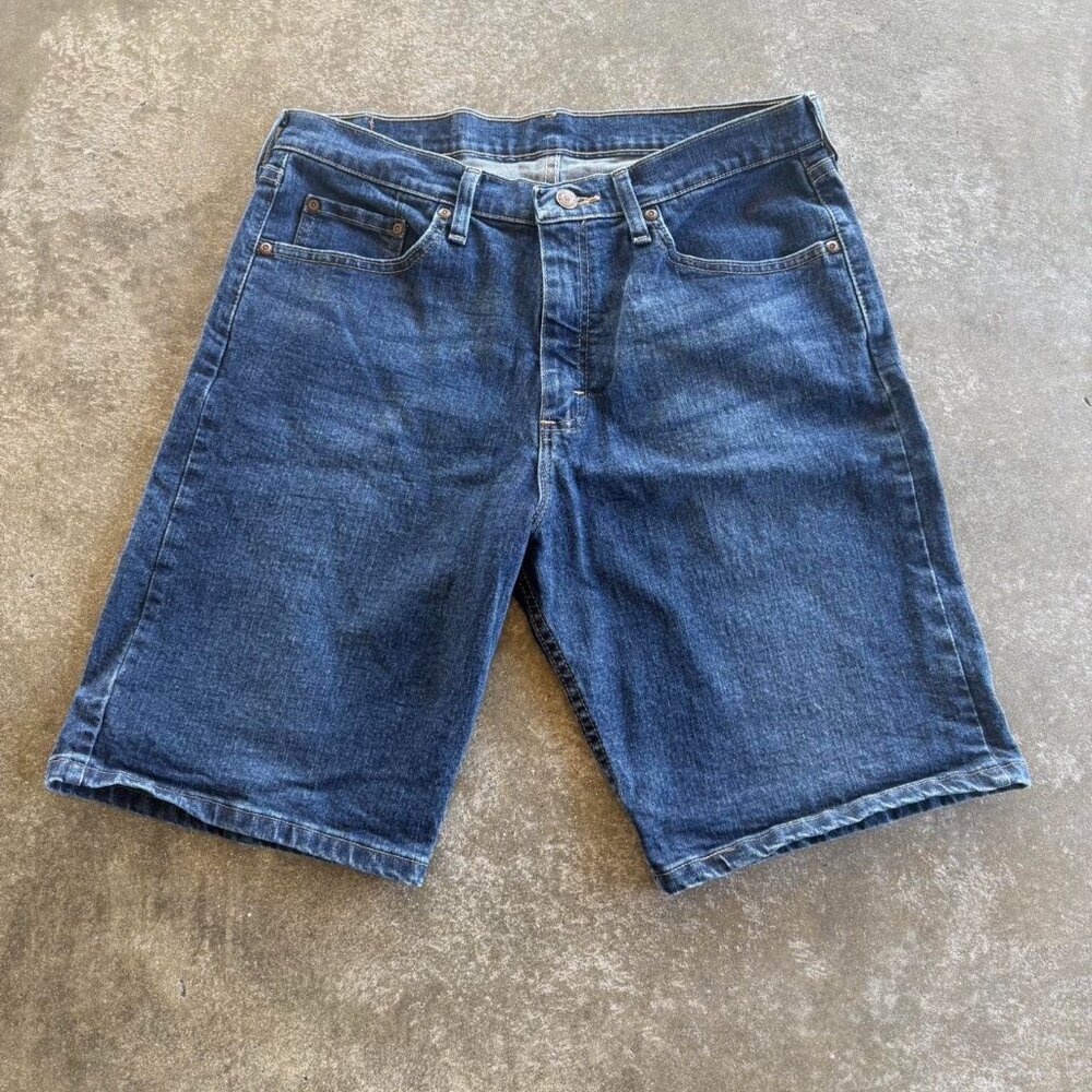 Wrangler Men's Blue and Navy Shorts